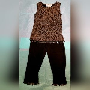 * $5 Sale! Girls top/pants set